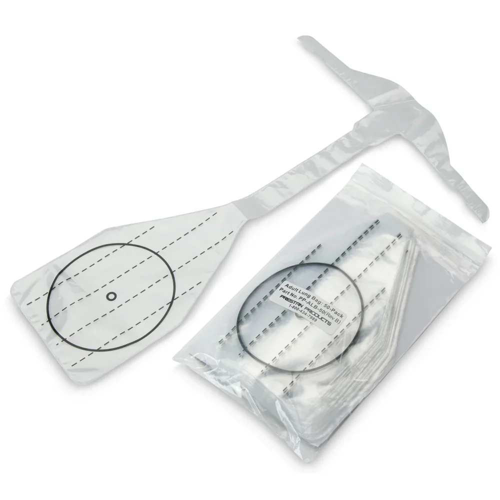 Prestan Face-Shield Lung Bags, Infant (50 Pack)