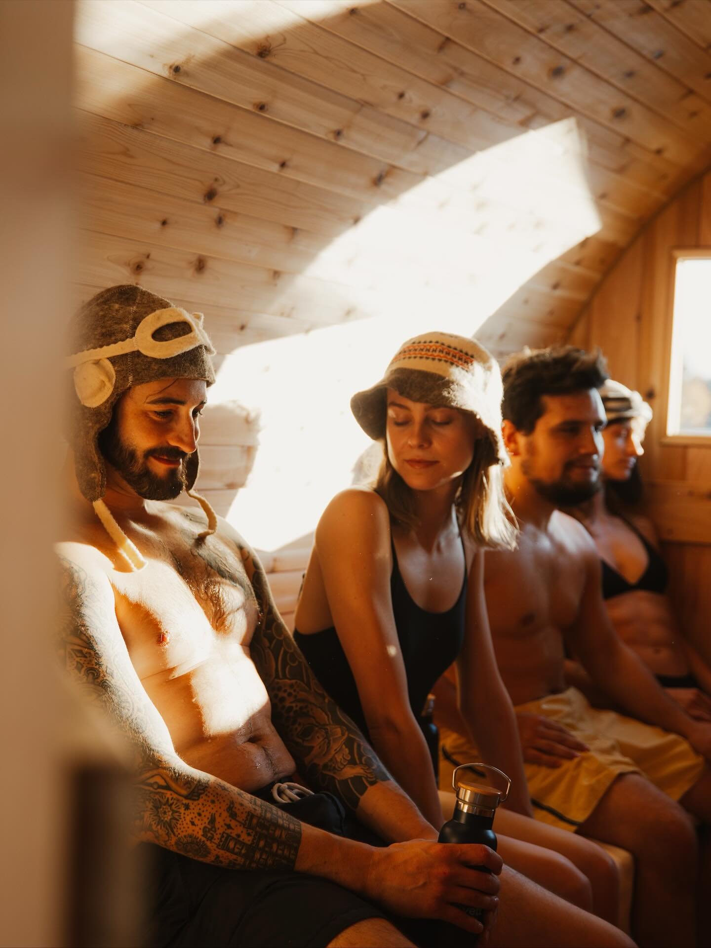 Whether you're in a group, a pair, or reflecting alone, there's a place for you in our sauna. 

#sauna #svett #saunalife #saunatime