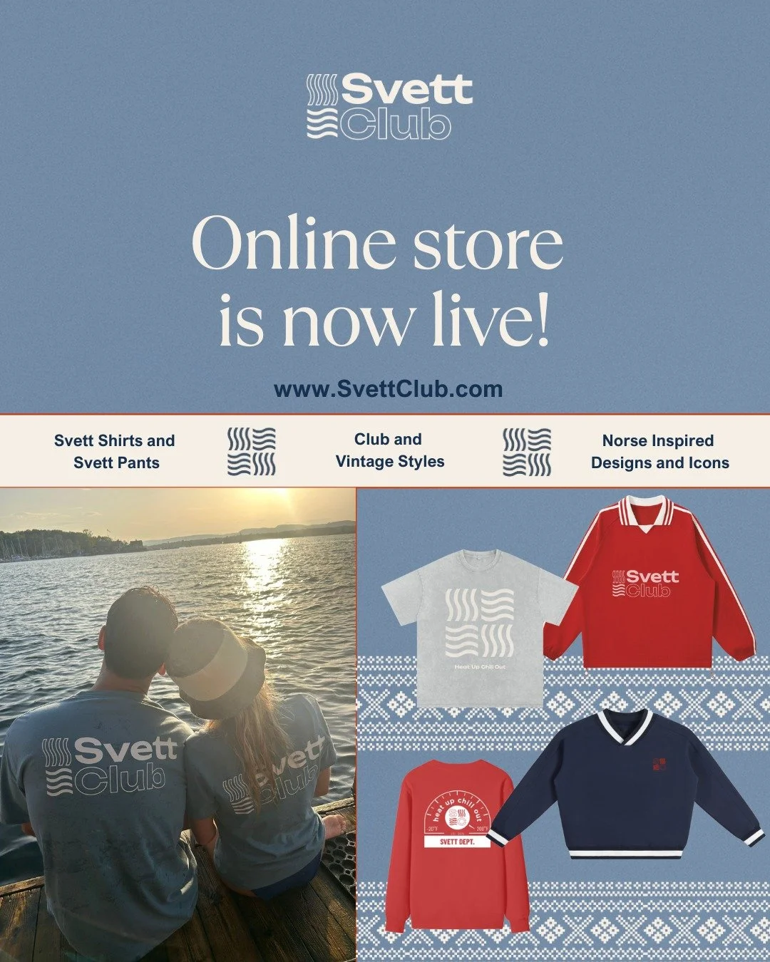 Check out https://www.svettclub.com/store for merch tested to withstand the elements and make you look good while doing it.