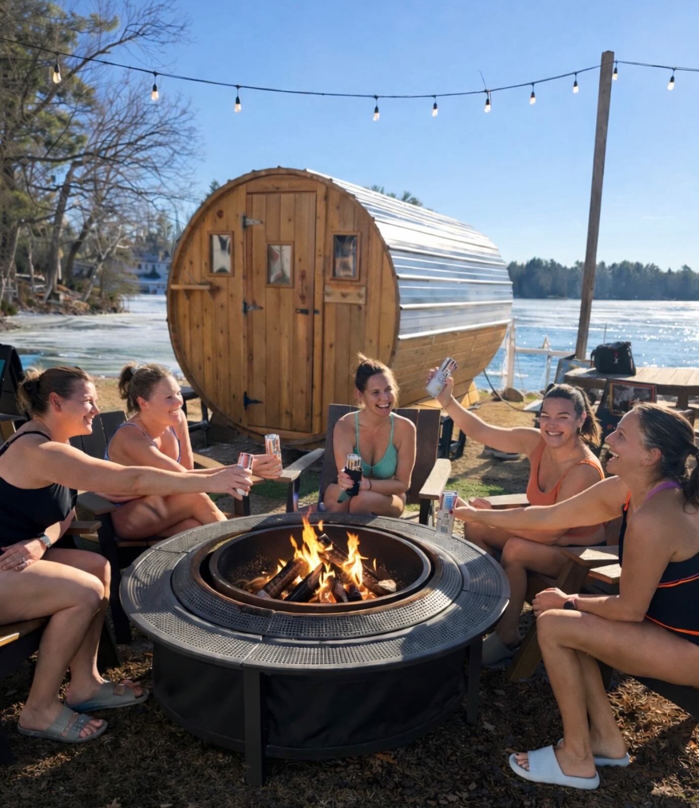 Waupaca! Thank you for a sold out Sunday and embracing the sauna lifestyle! Looking forward to more sunny days ahead ☀️