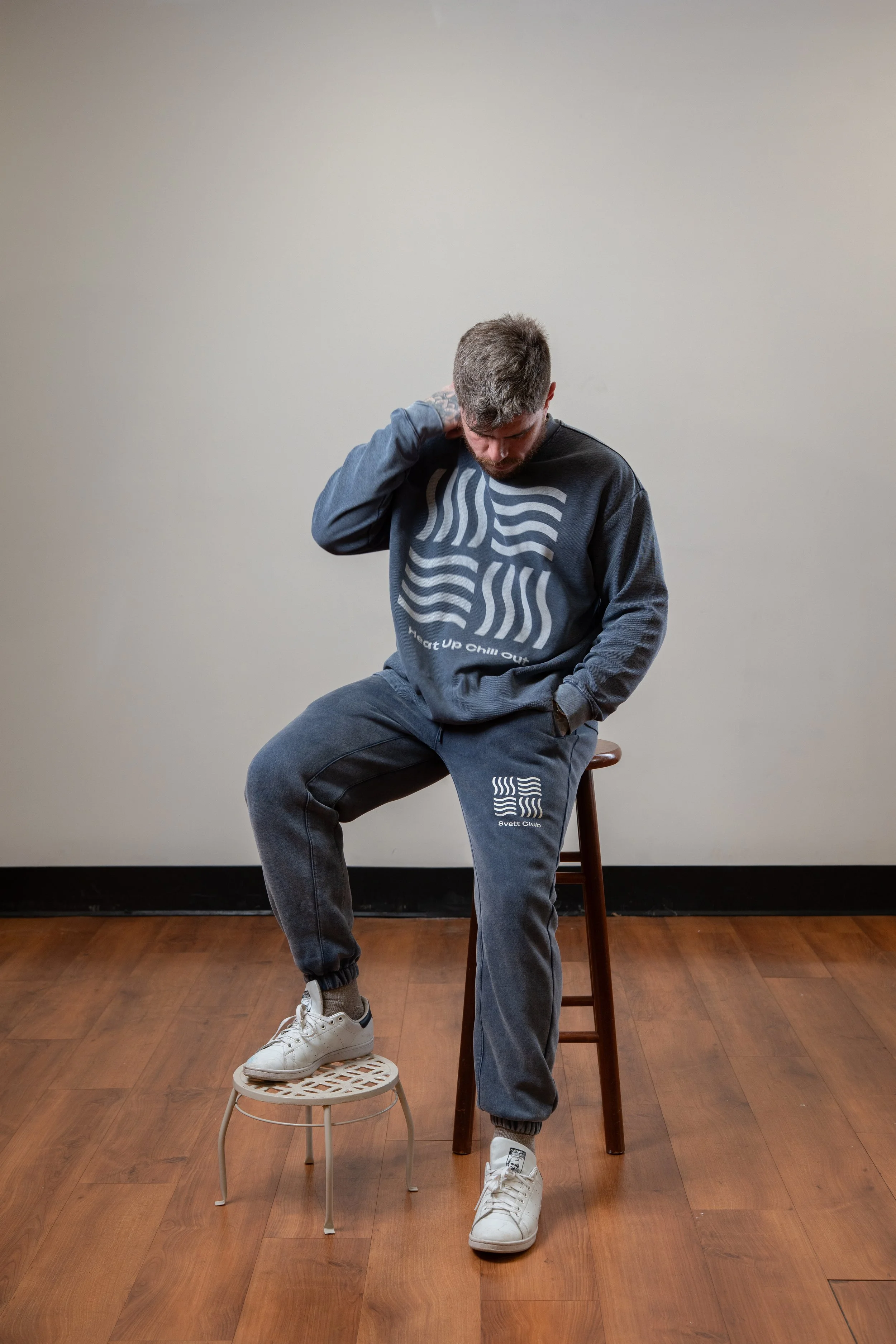 Lake Washed Waffle Oversized Tee