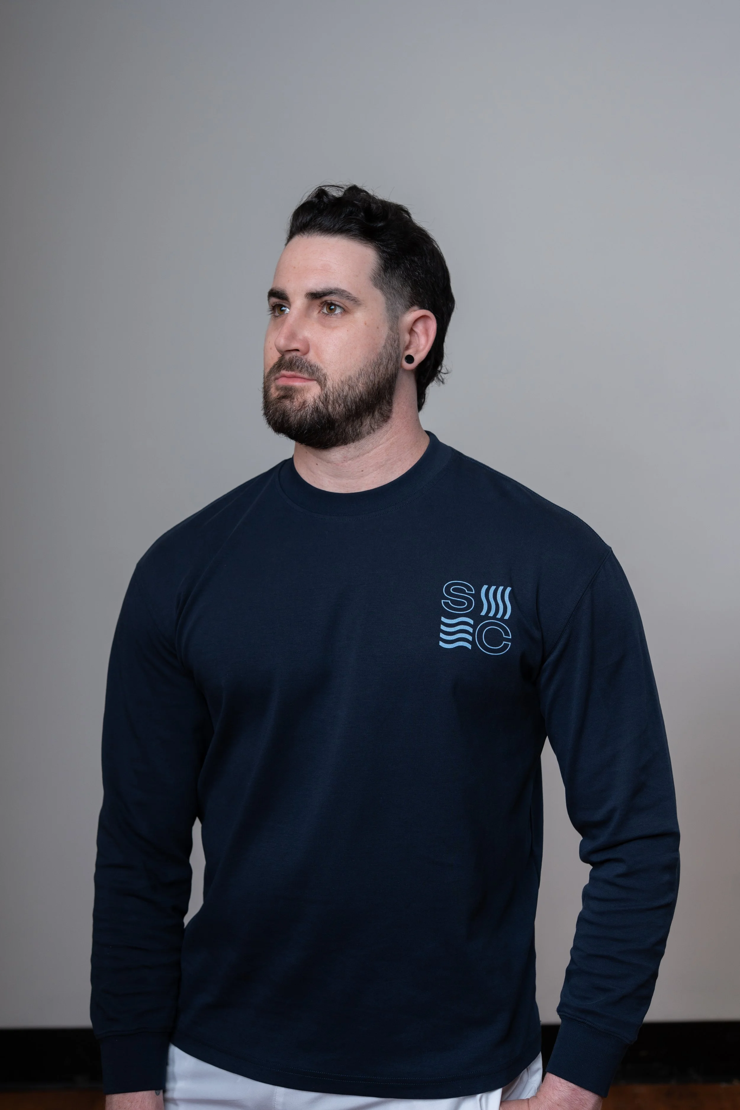 "Norsk" Crewneck Long-Sleeve T-Shirt