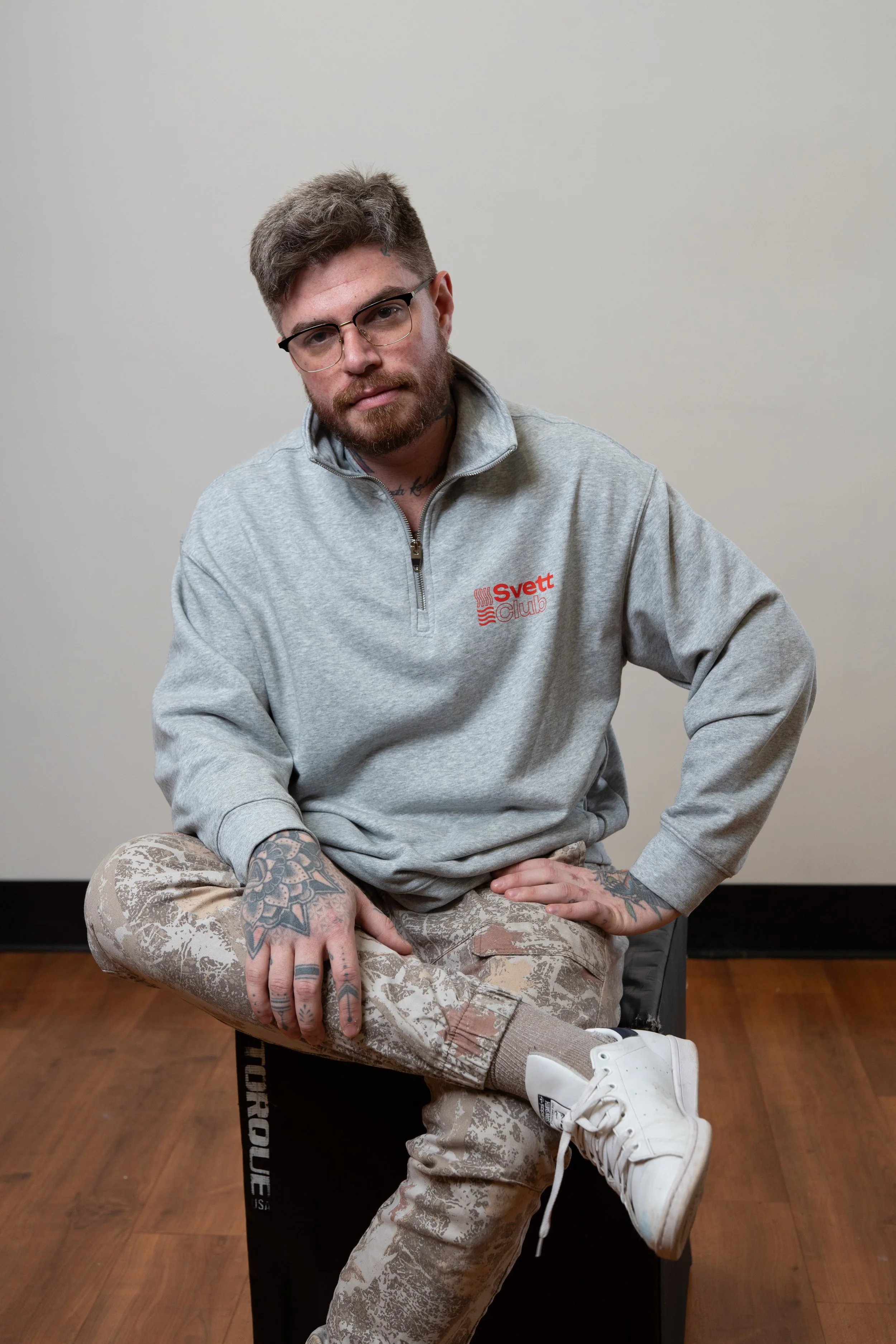 SC Capital LLC Quarter-Zip Sweater
