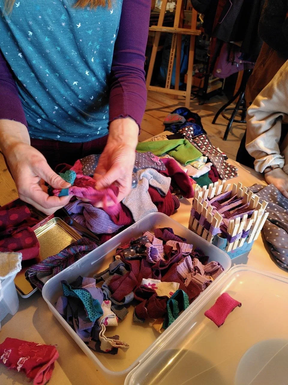 Atelier laine feutrée