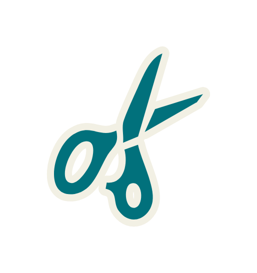 Logo stylisé en forme de signature avec les lettres 'ok' en bleu sur fond noir