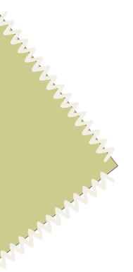 Un timbre rectangulaire avec une étiquette à l'avant, coloré en vert clair avec une bordure blanche dentelée.