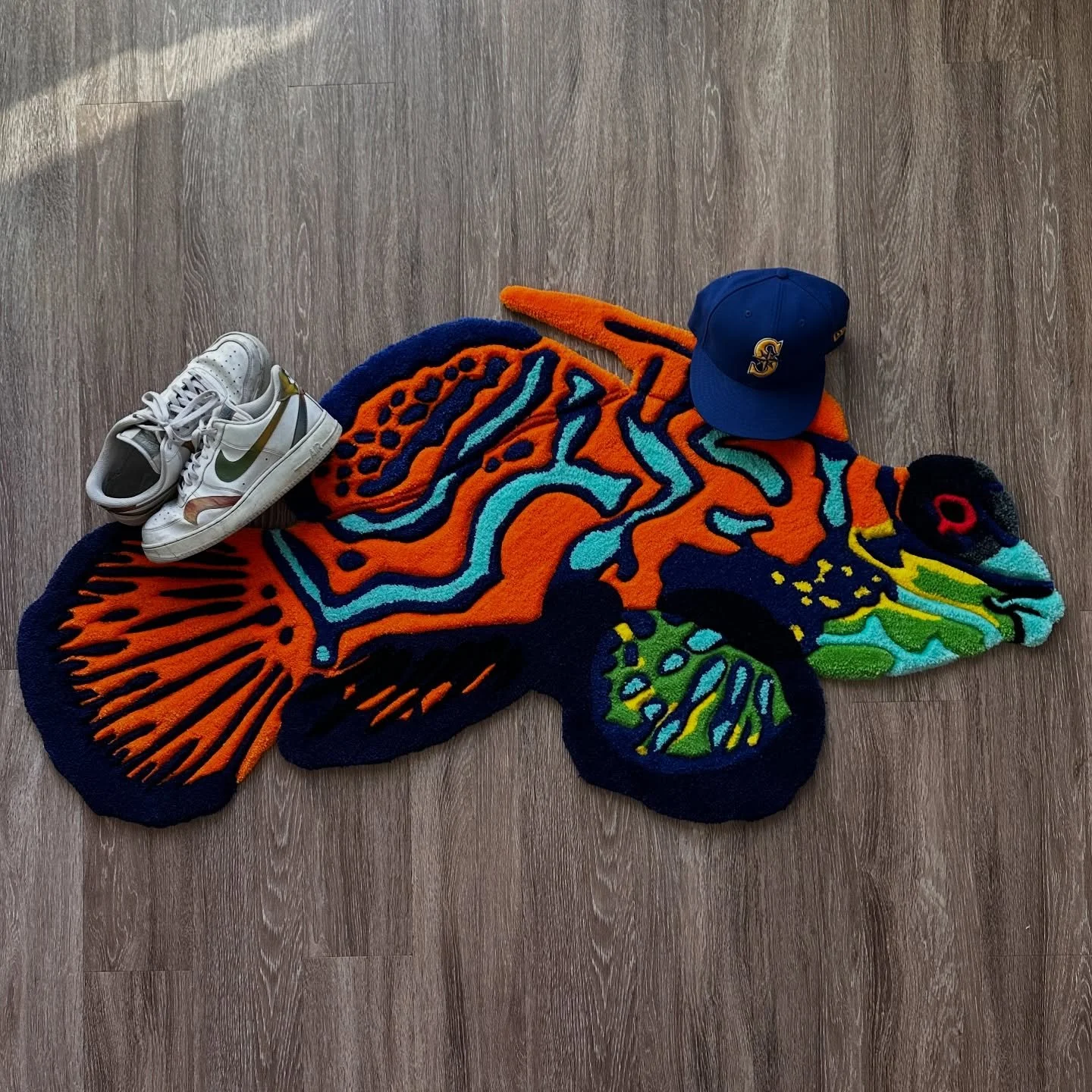MANDARINFISH
by RUGTALK

something tropical

enjoy @earthshipp 🐠

commissions open

#fishrug #tropicalfish #deepsea #customrug #rugtalk