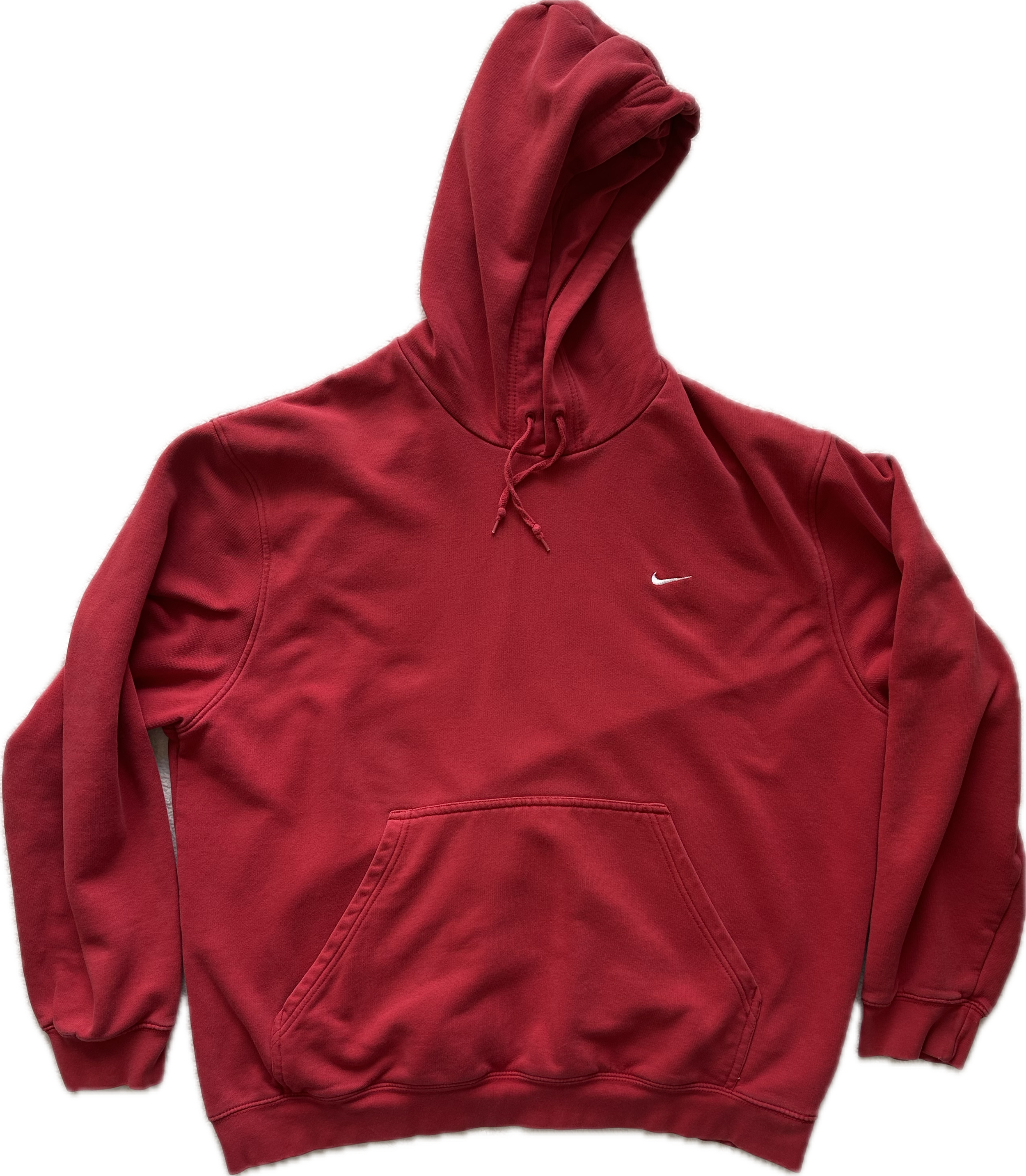 red nike hoodie