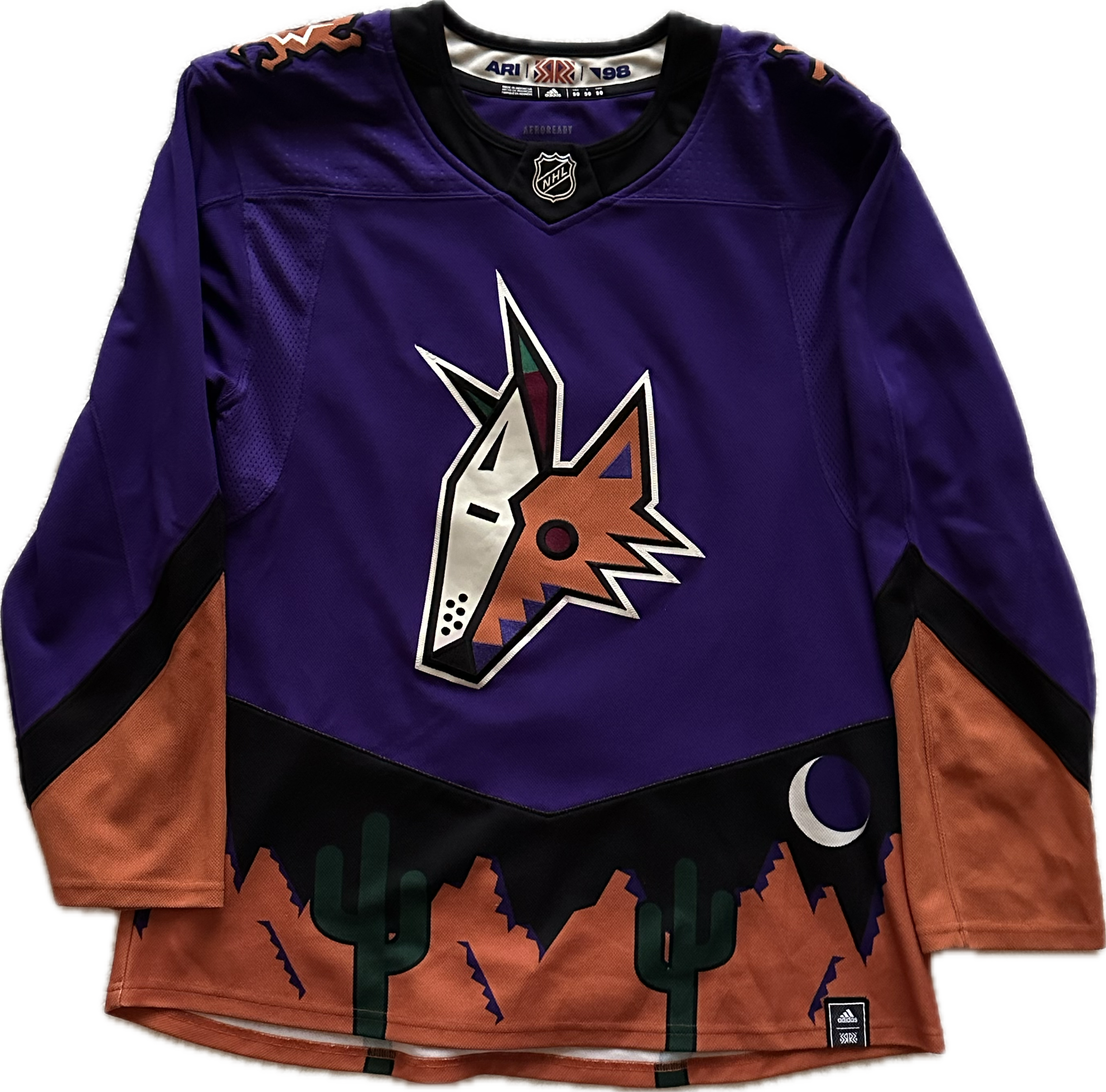 arizona coyotes reverse retro jersey