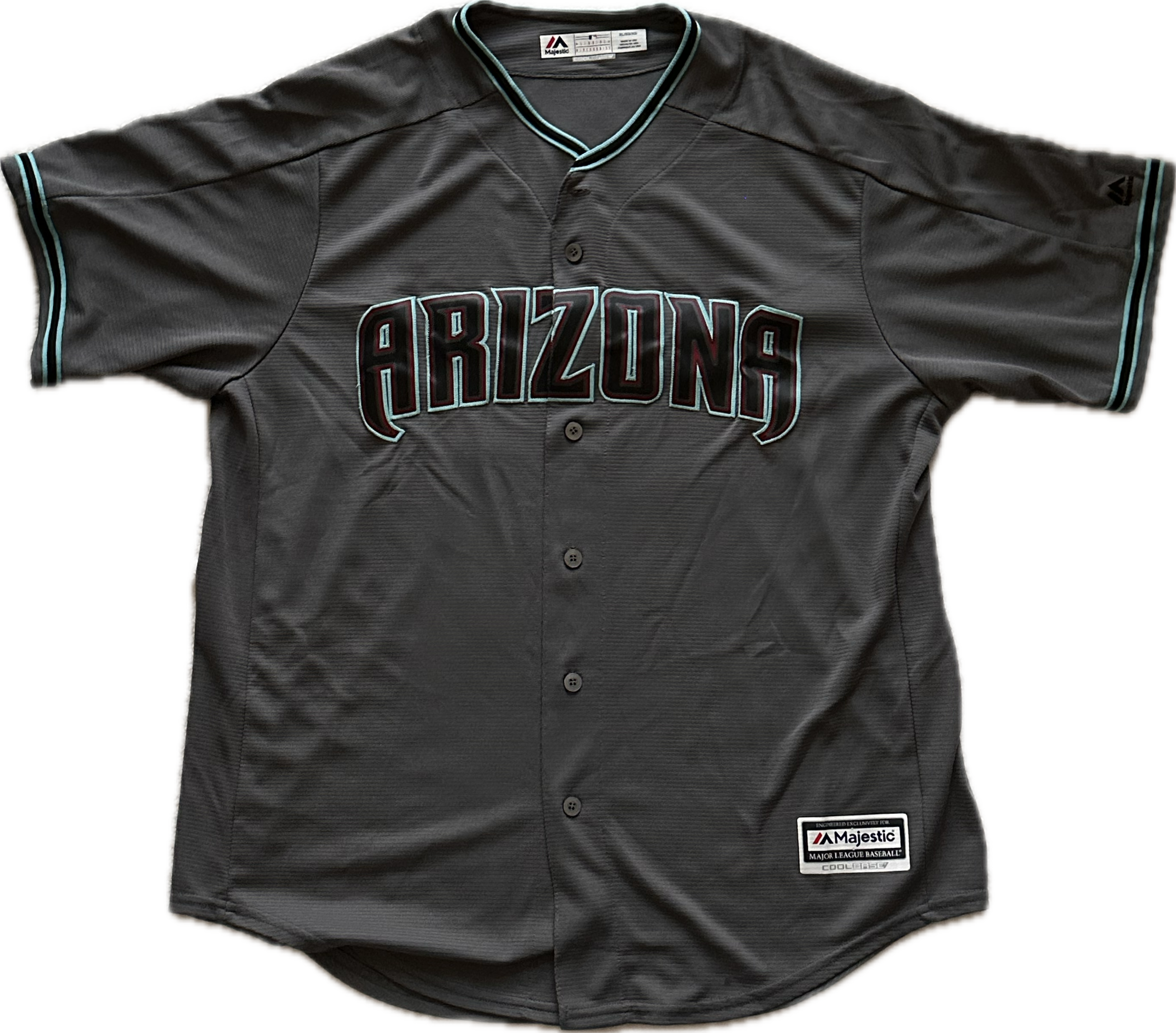 diamondbacks grey away jersey
