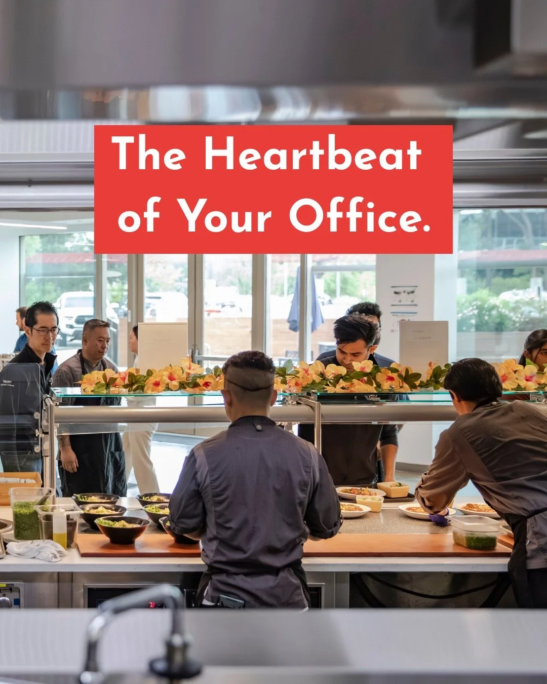 The best "offsite" is actually... onsite. 🍽️✨

Forget the sad desk lunch. Our Cafe Management teams are turning office dining into a daily culinary event.

How do we do it? By treating your caf&eacute; like the best restaurant in town.

👨