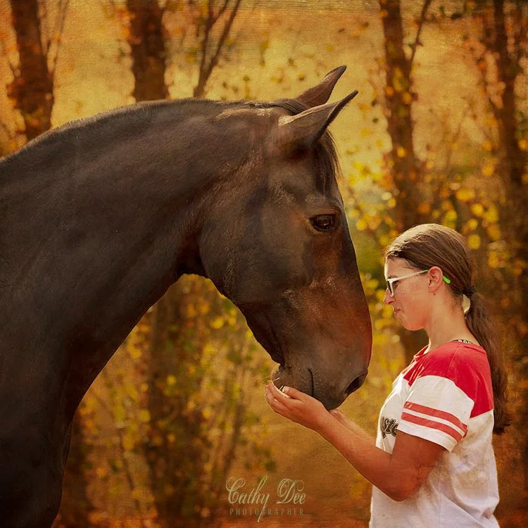 Girl and her pony