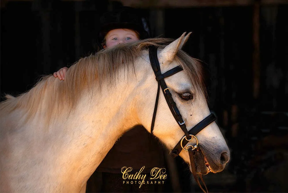 Girl and her pony
