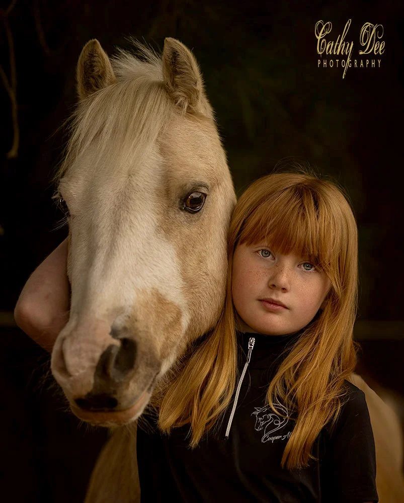 Girl and her pony