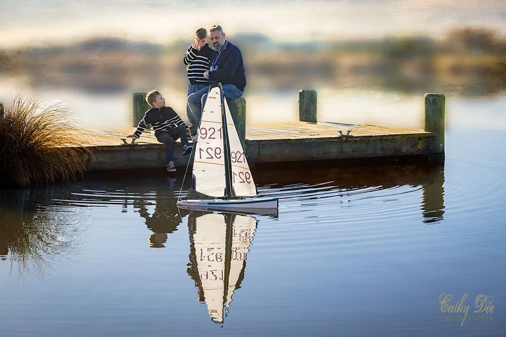 grandparent with grandkids