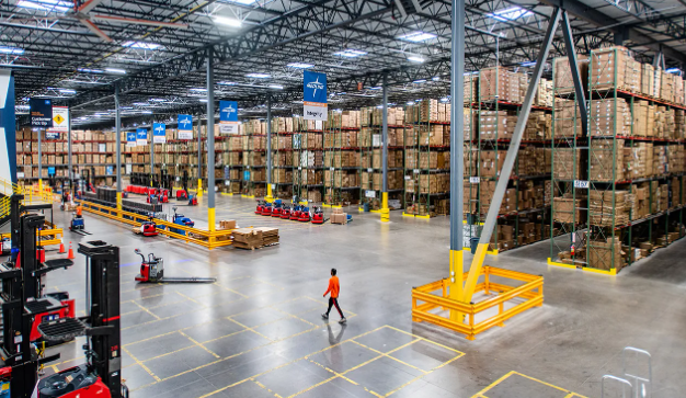 Pallet Racking, Storage, Shelving, Safety Railing, Warehouse Equipment 