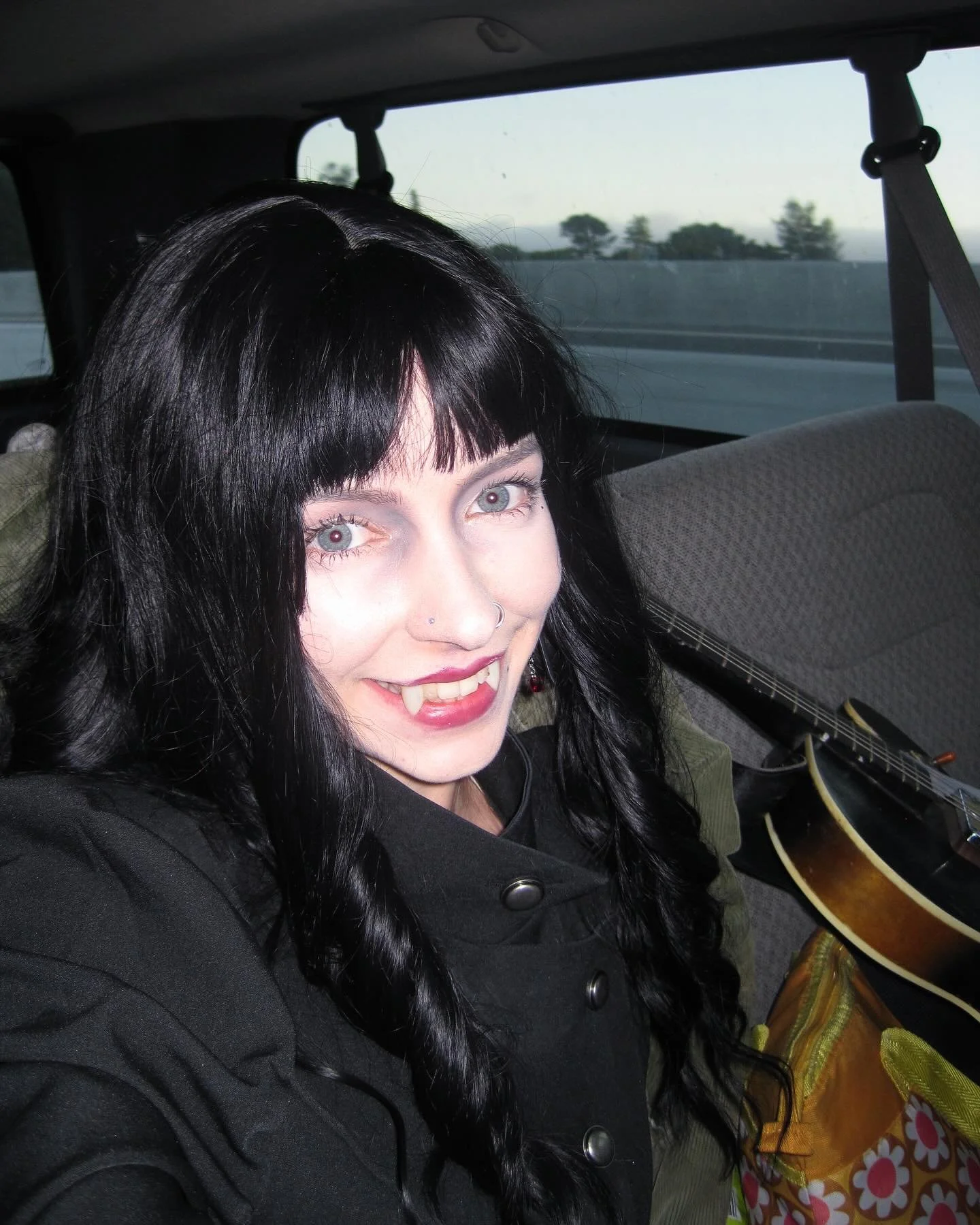 Everyone go check out @bones_shredder new video &ldquo;The Sky is Falling&rdquo; !! thanks for letting me live out my vampire gurl dreamz and s/o miss @lucyramone for getting me all dolled up! what an amazing song!!! loved working on this with yall ?