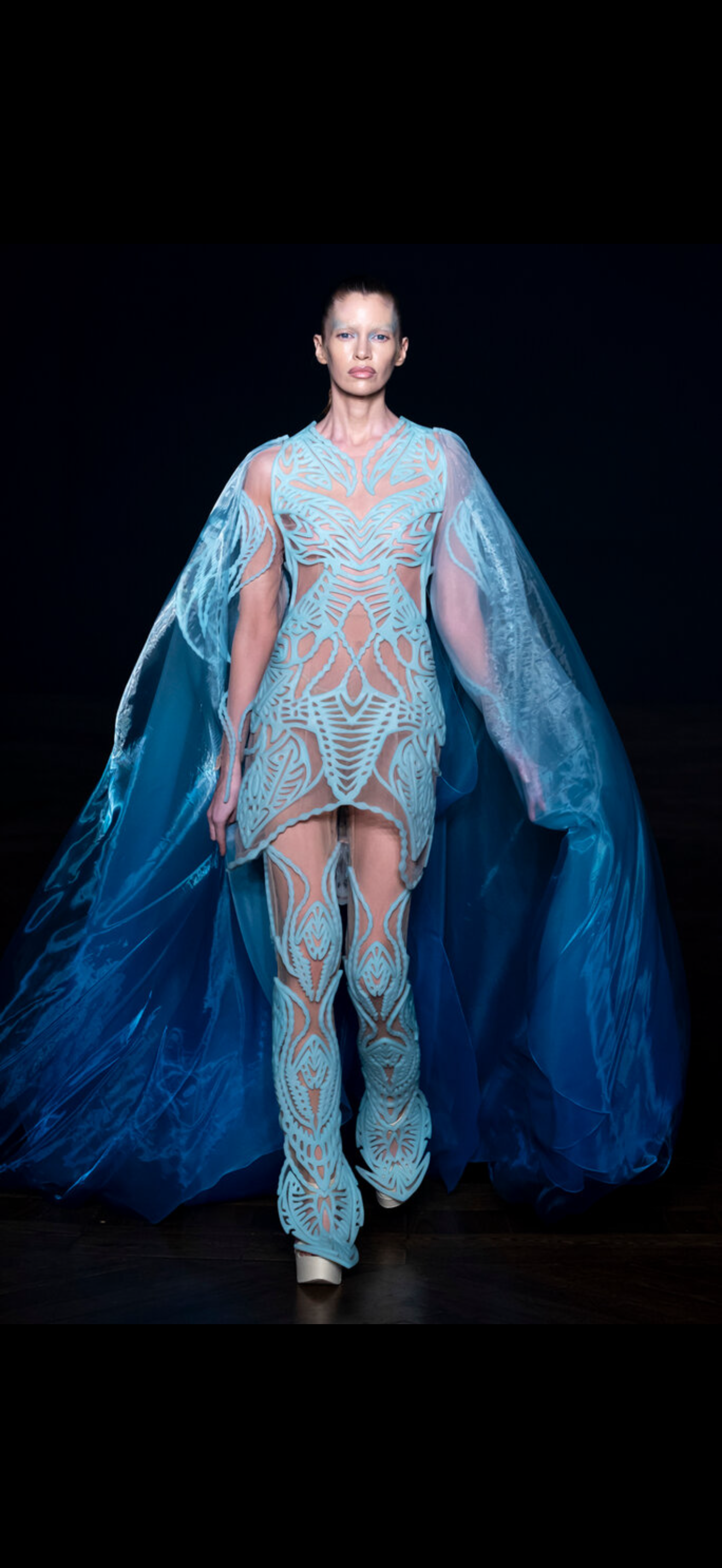 Bioluminescent Algae Dress - Iris Van Herpen