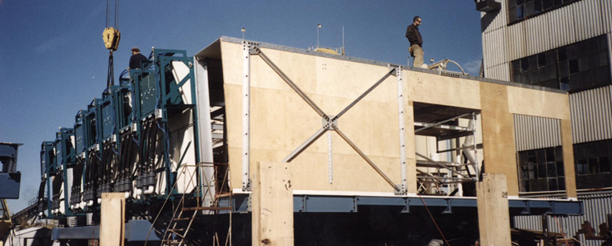 A young Adam Thabo on the job!