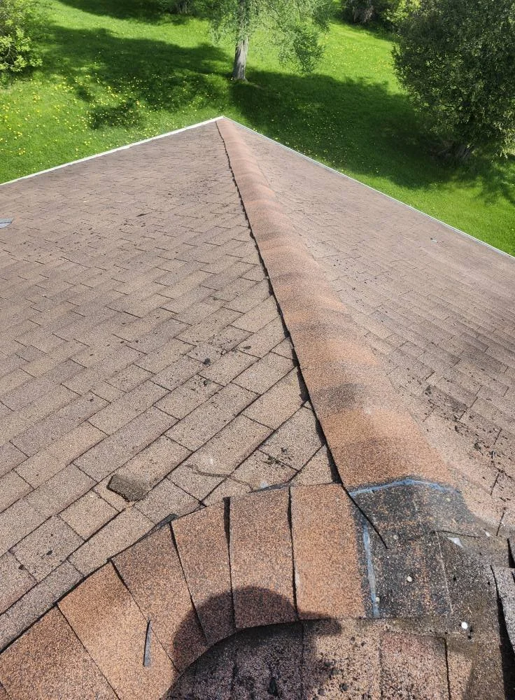 Roof Repair & Inspection (Deteriorated Hips & Ridges)