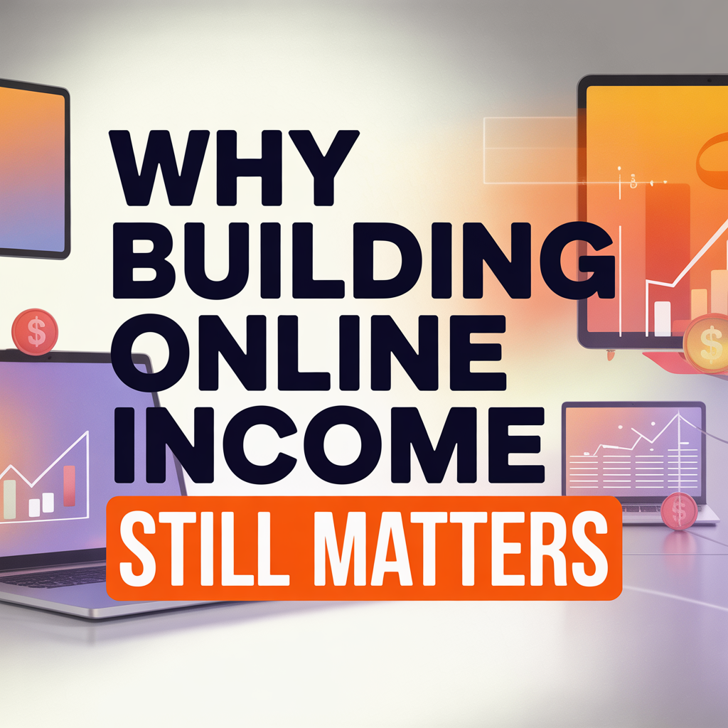 Why Building Online Income Still Matters (Even If a Job Is the Fastest Way to Make Money)