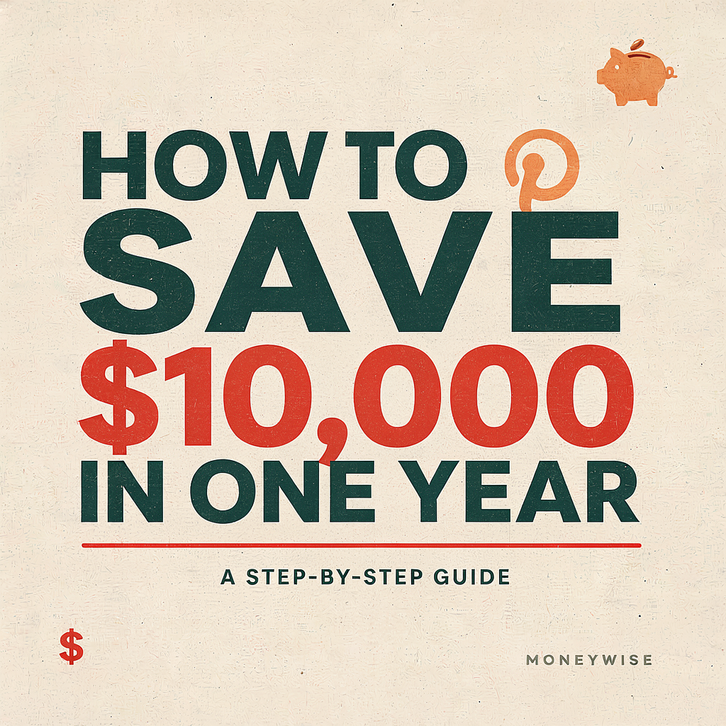 How to Save $10,000 in One Year