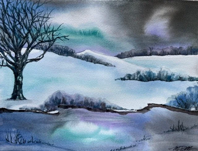 Winter Watershed Pond