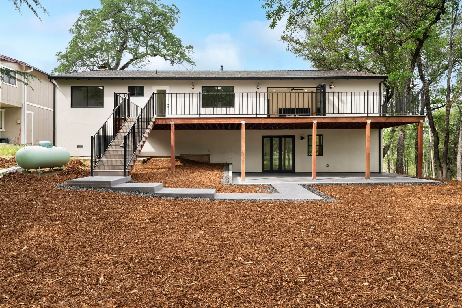 back of the house