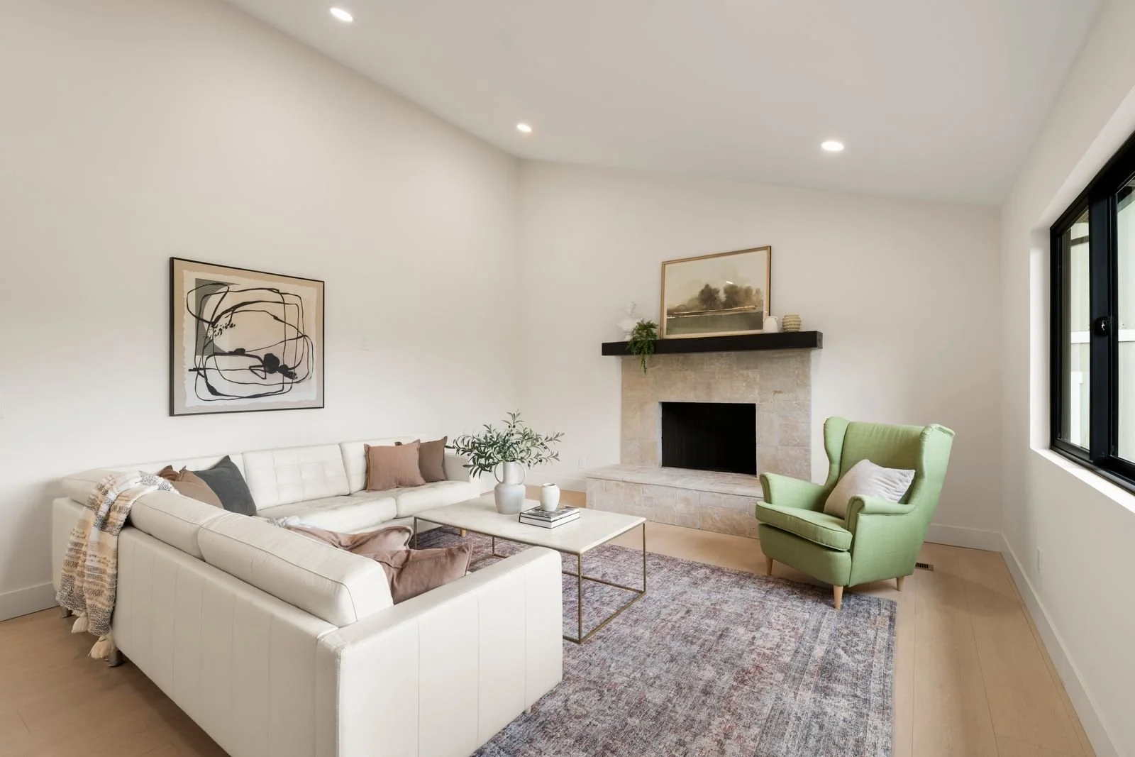 watching a fire on a cold night with a nice cup of hot coco