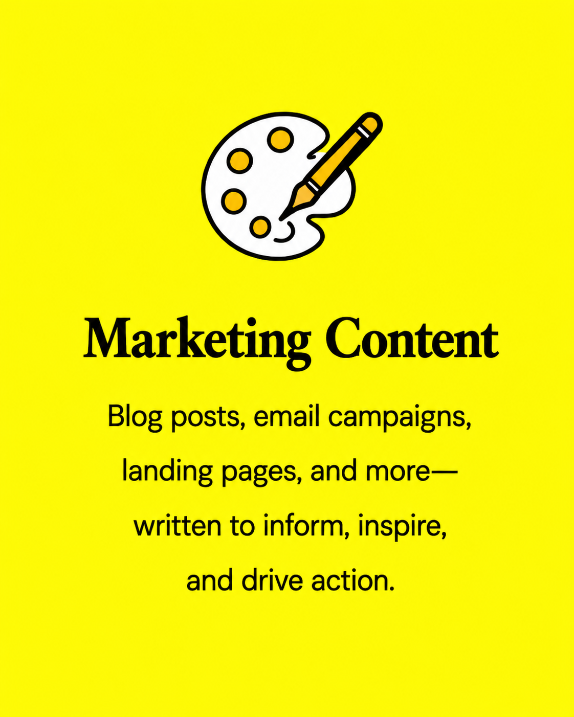 📣 Marketing Content