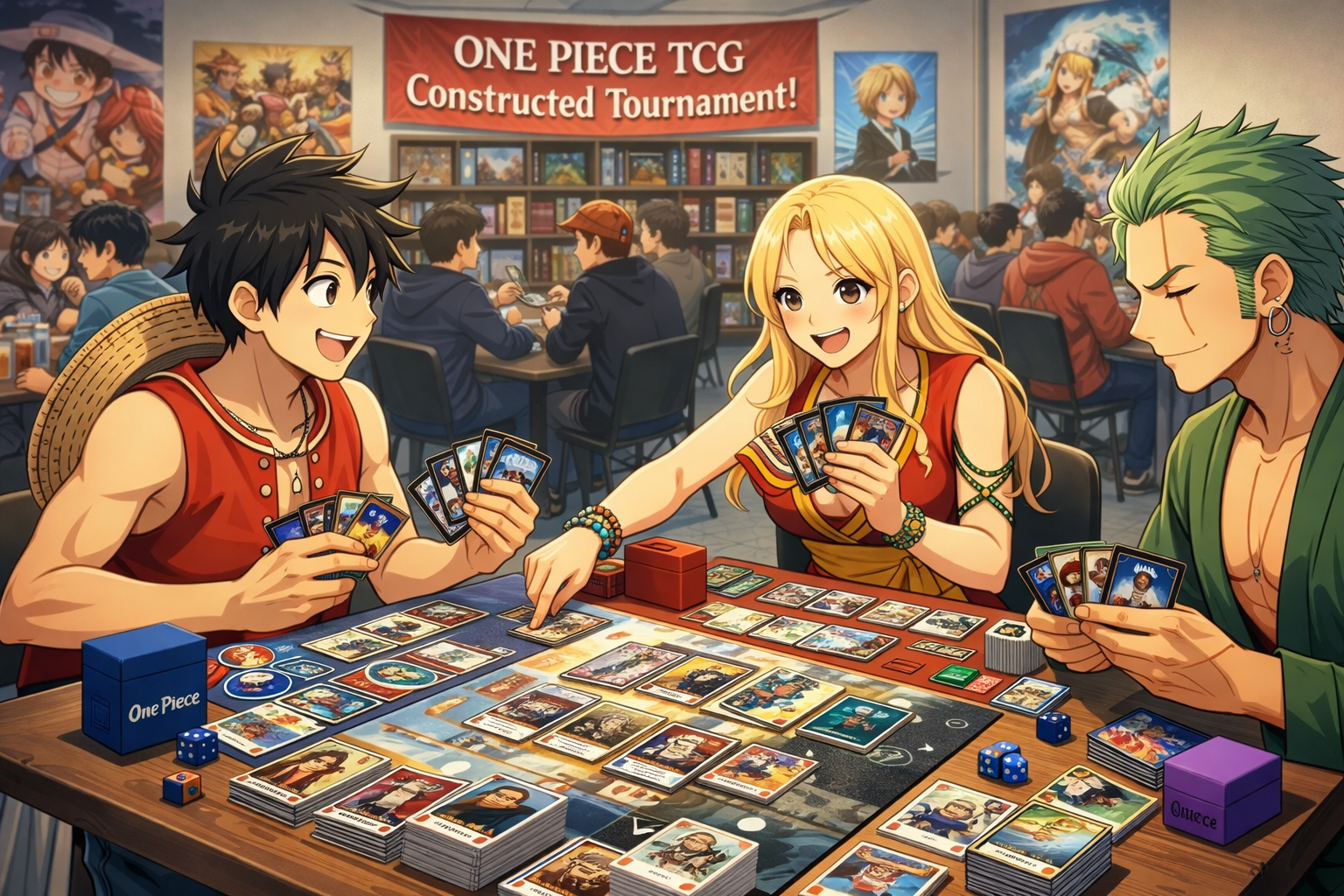 One Piece Constructed