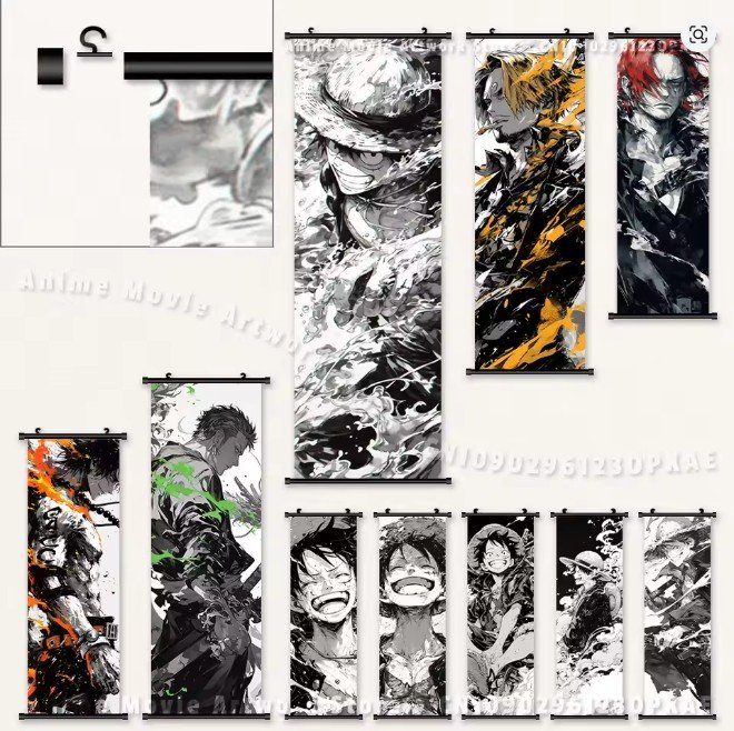 One Piece Wall Scroll