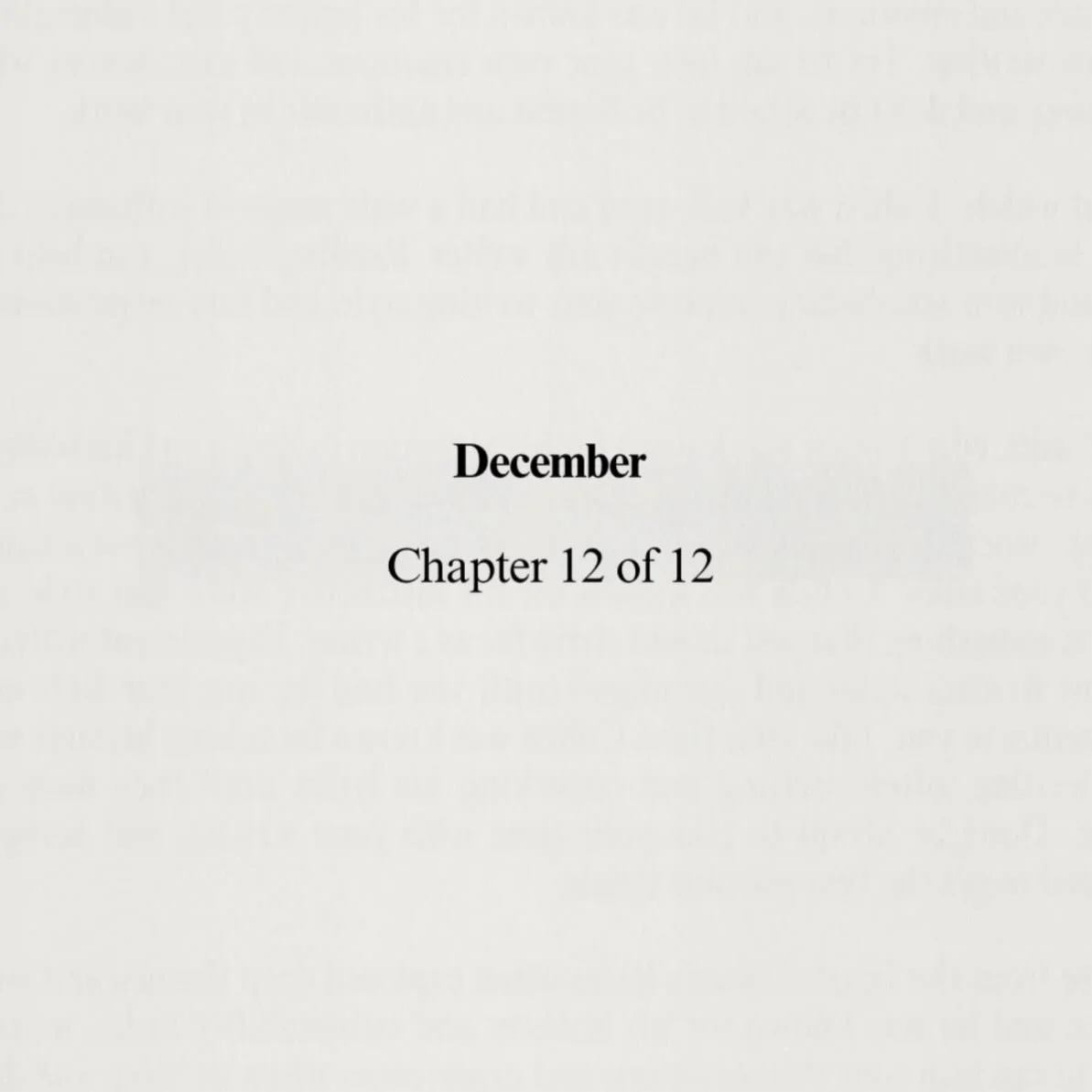 - December 1, 2025 &mdash; Chapter 12 of 12 &mdash; Read Below ⬇️ 

This year broke me in ways I never expected and rebuilt me in ways I didn&rsquo;t know I needed. I started 2025 feeling secure, stable, and excited &mdash; planning trips, expanding 