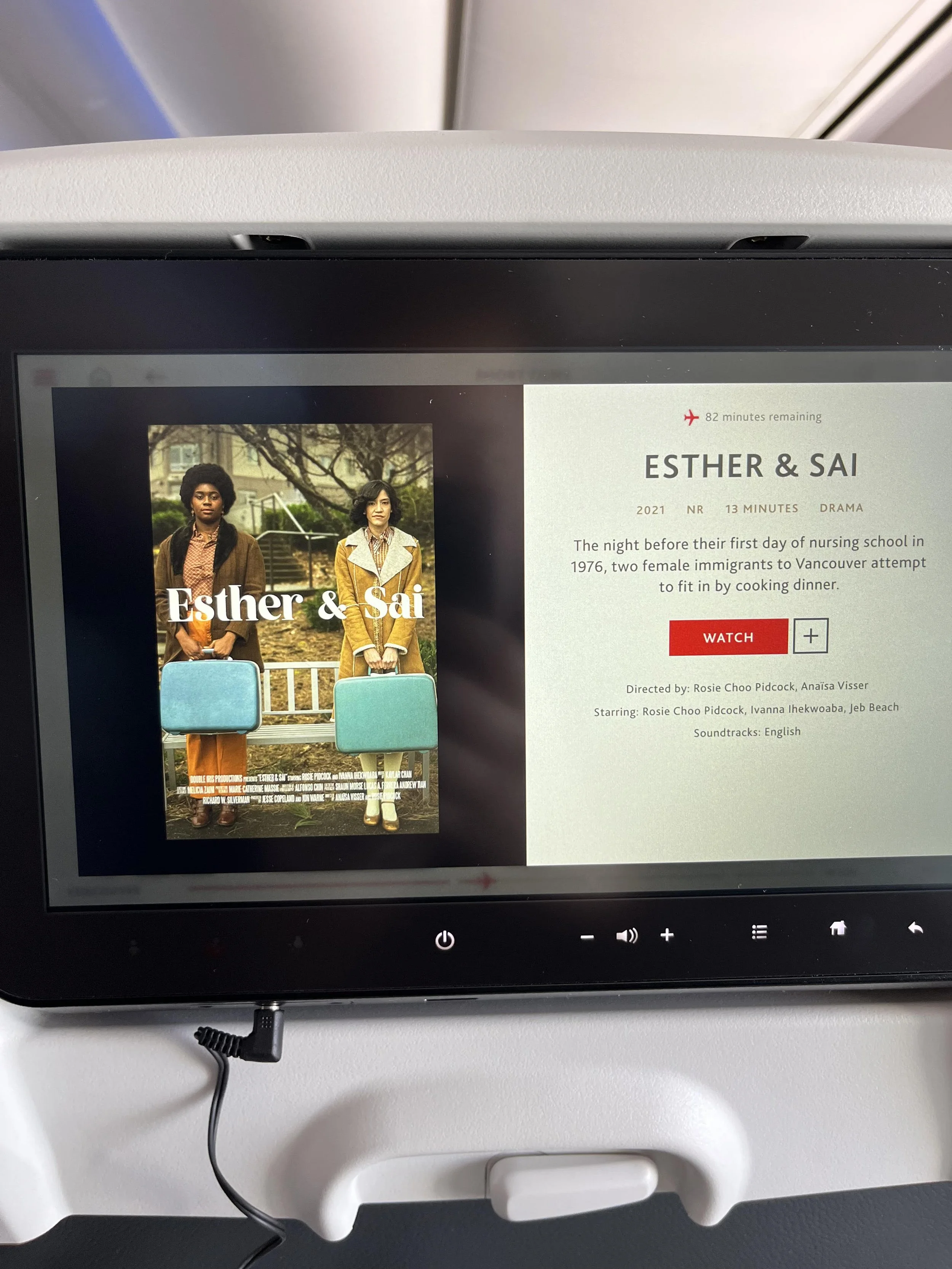 esther and sai on air canada 1.jpg
