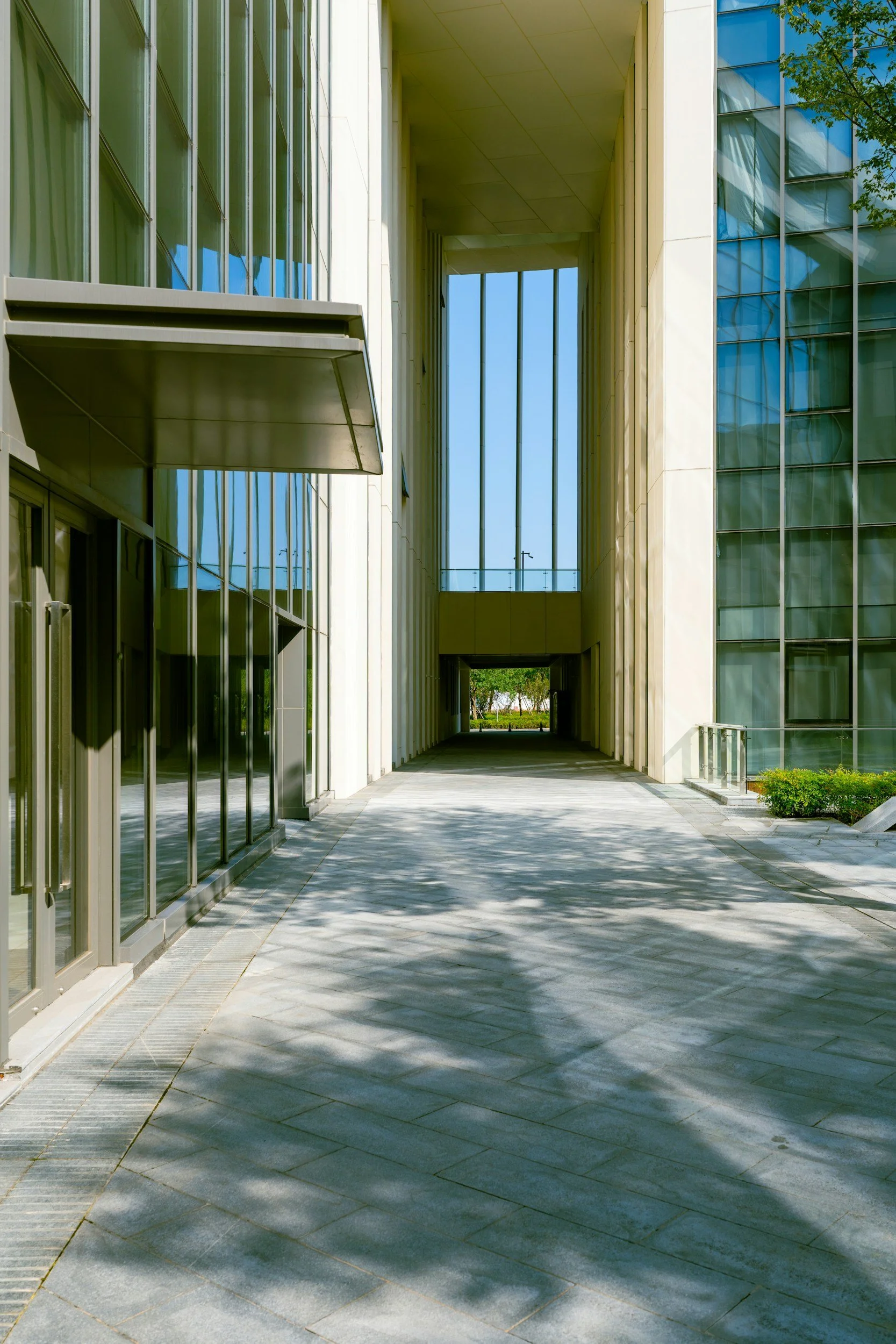 Commercial exterior cleaning for storefronts, windows, sidewalks, parking lots, awnings, and building exteriors in Massachusetts.