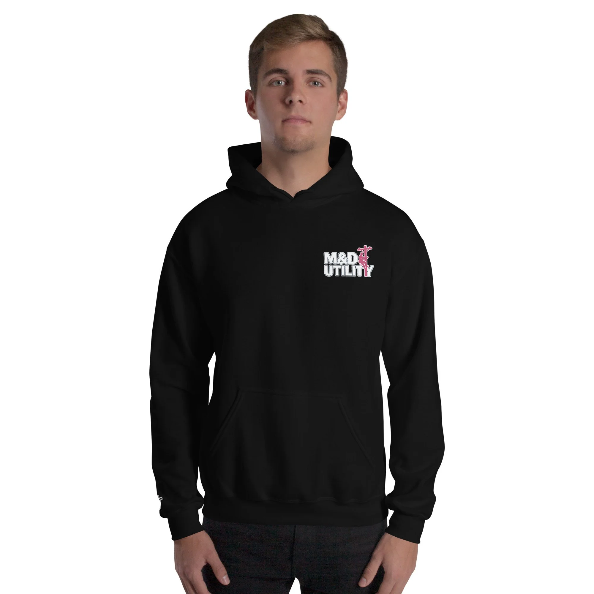 M&D Utility Black Hoodie