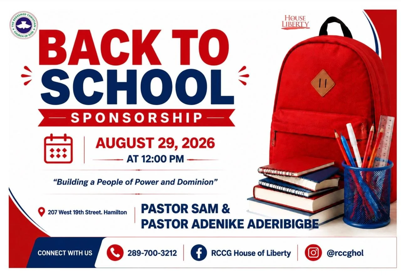 Back to school sponsorship