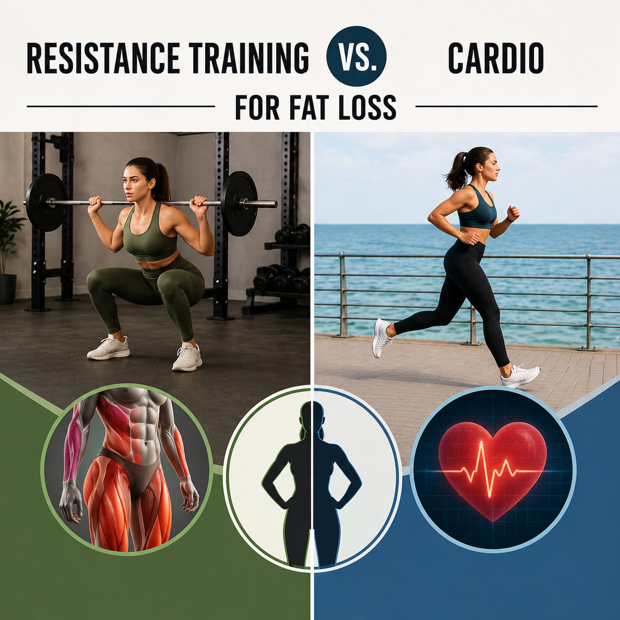 Cardio vs. Weights: The Real Fat-Loss MVP