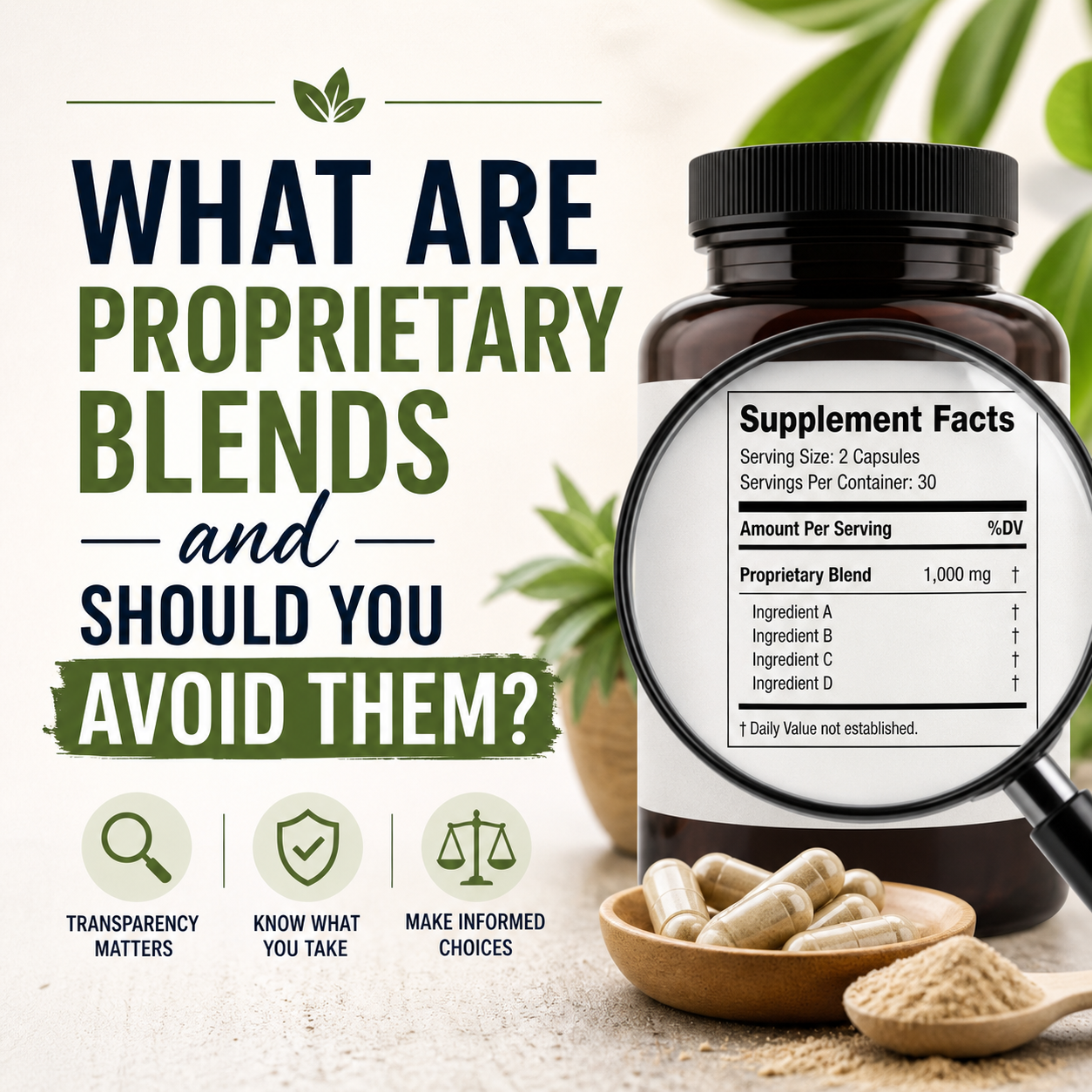 What Are “Proprietary Blends” and Should You Avoid Them?