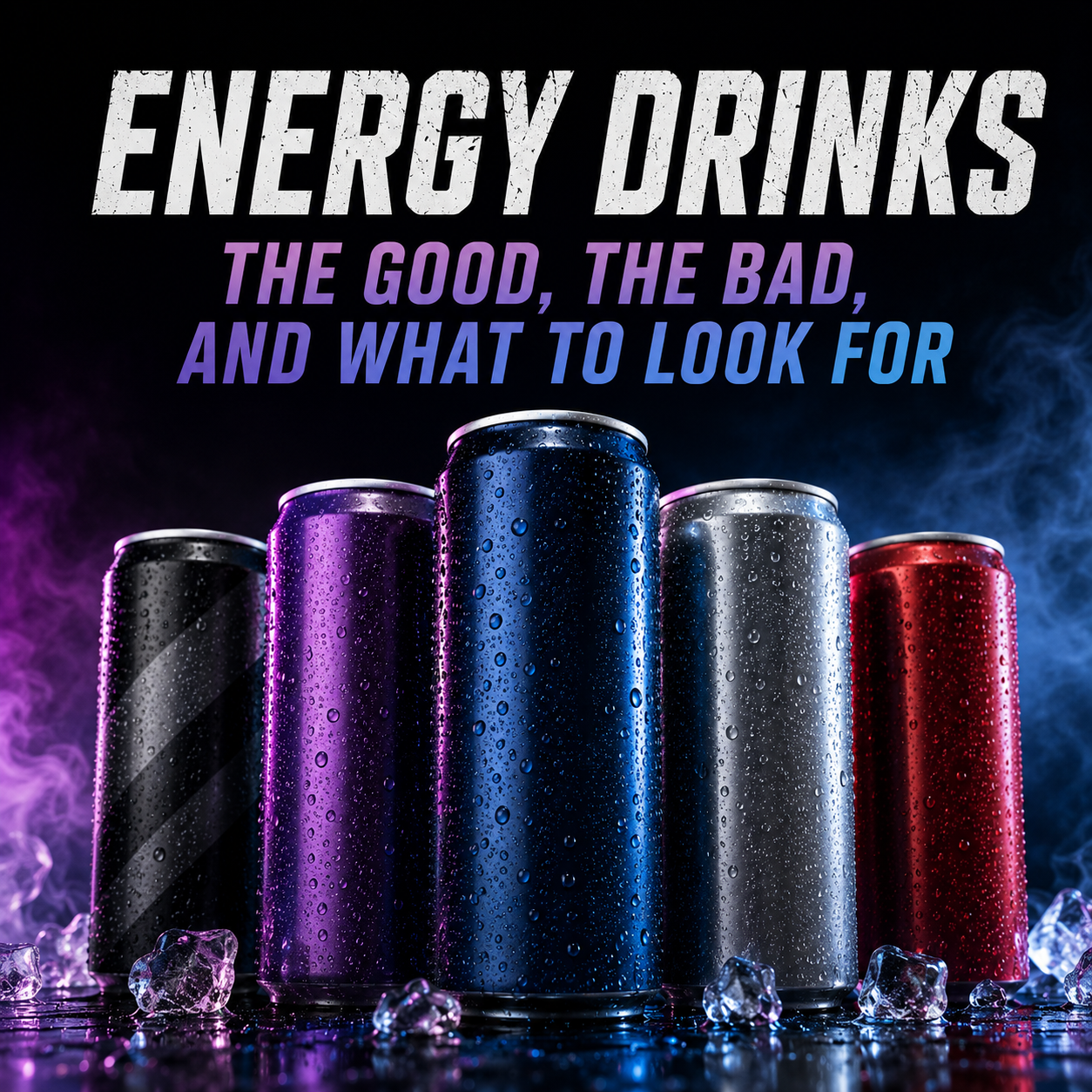 Are Energy Drinks Bad for You? The Truth About Caffeine, Sugar, sweeteners, and Functional Energy Drinks