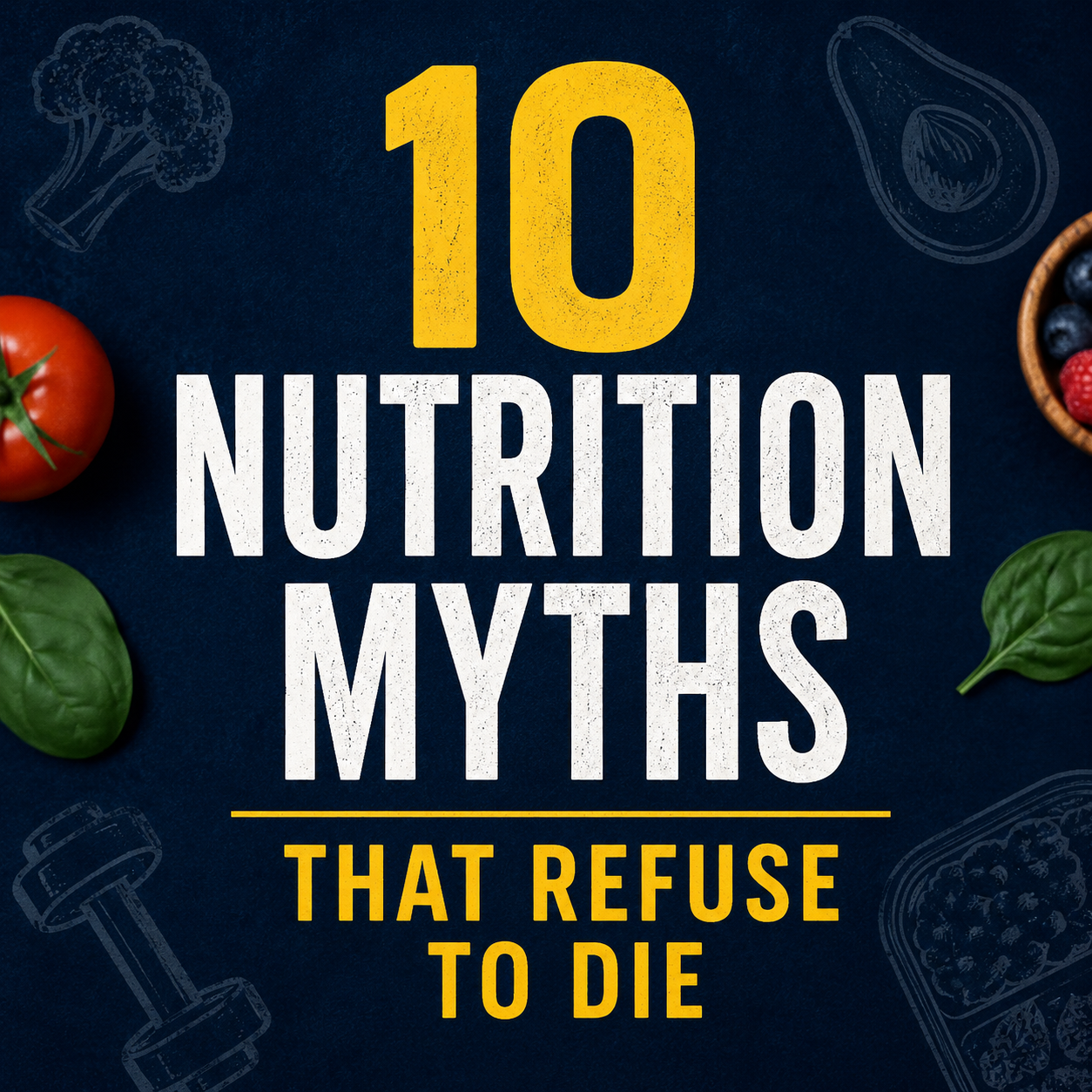 10 Nutrition Myths That Refuse to Die