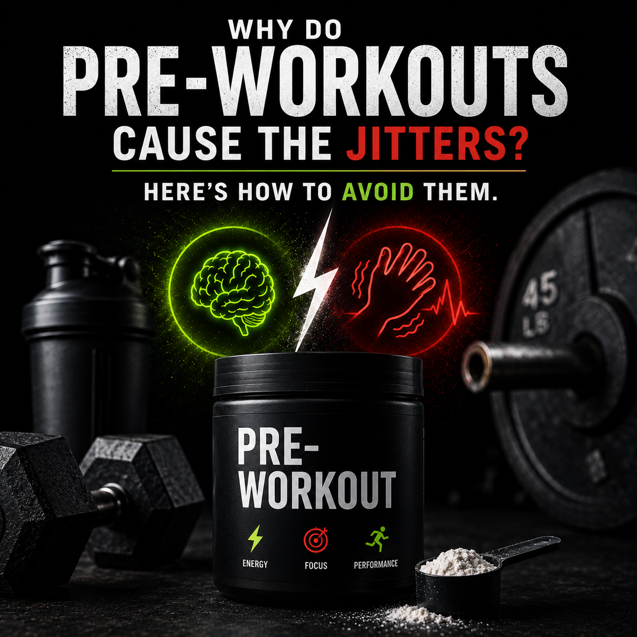Why Do Pre-Workouts Cause the Jitters? Here's How to Avoid Them