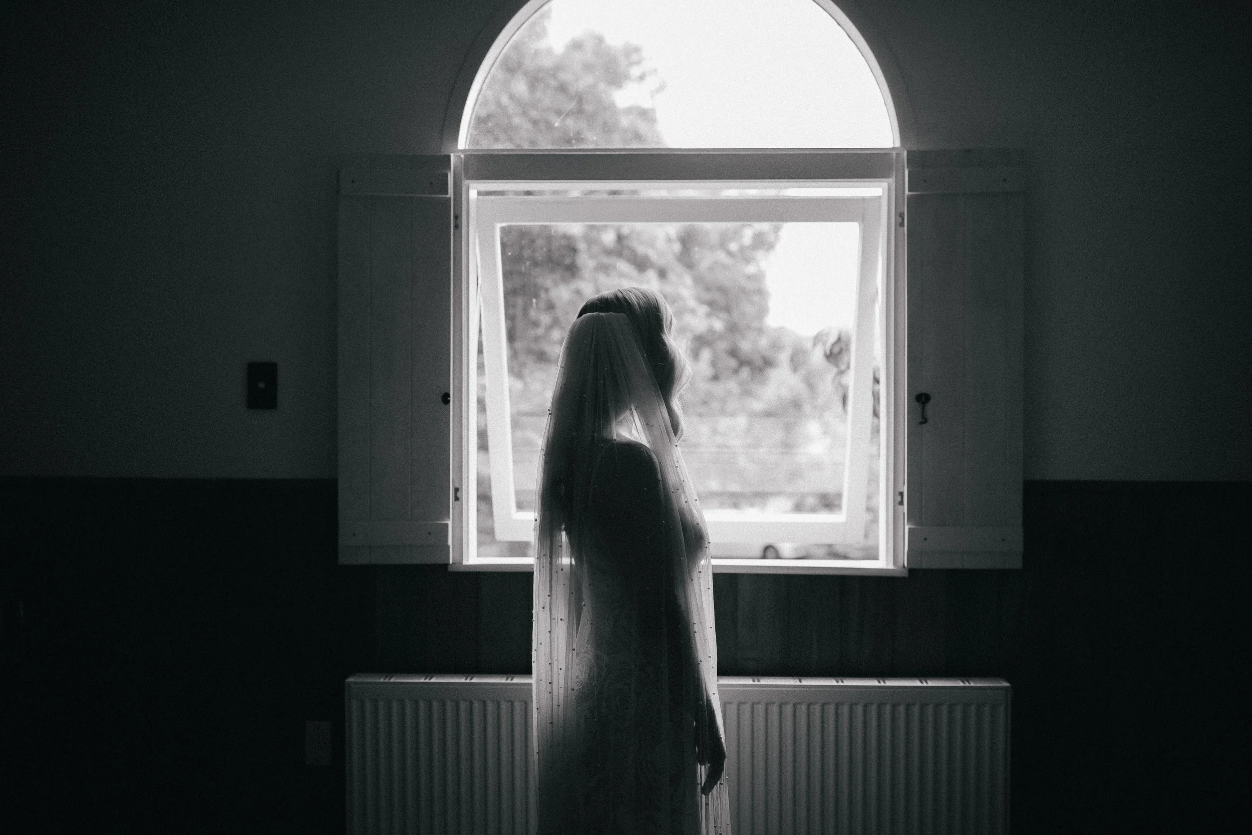 Brooke in silhouette