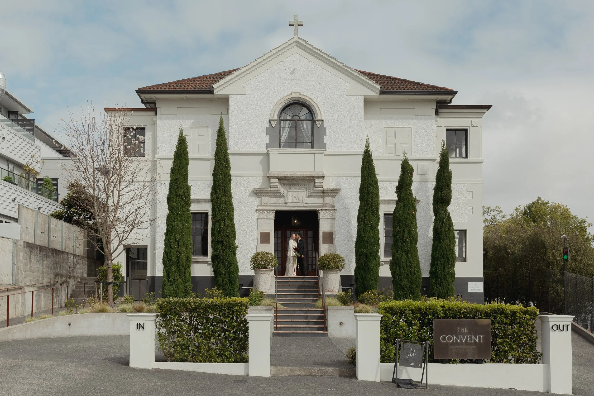 Annie and Darren at the Convent Hotel
