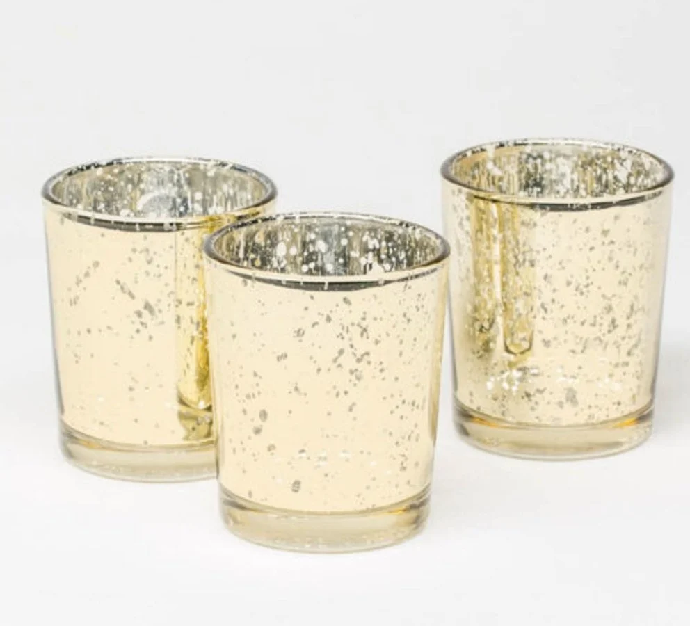 Gold Mercury Votives