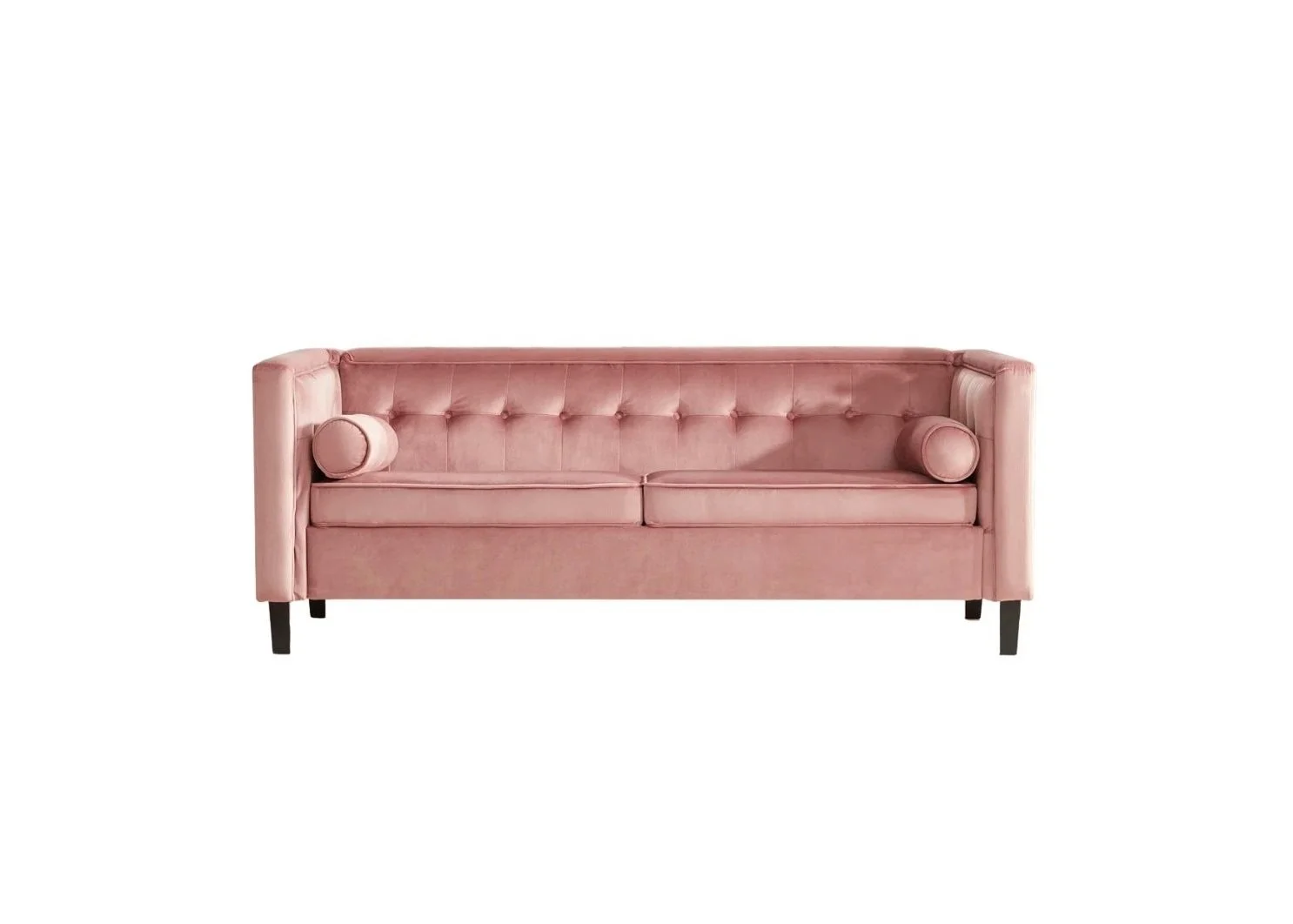 Blush Pink Long Sofa