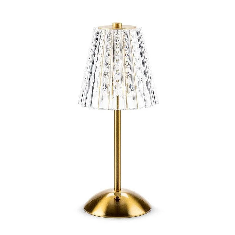 Gold Crystal LED Table Touch Lamps