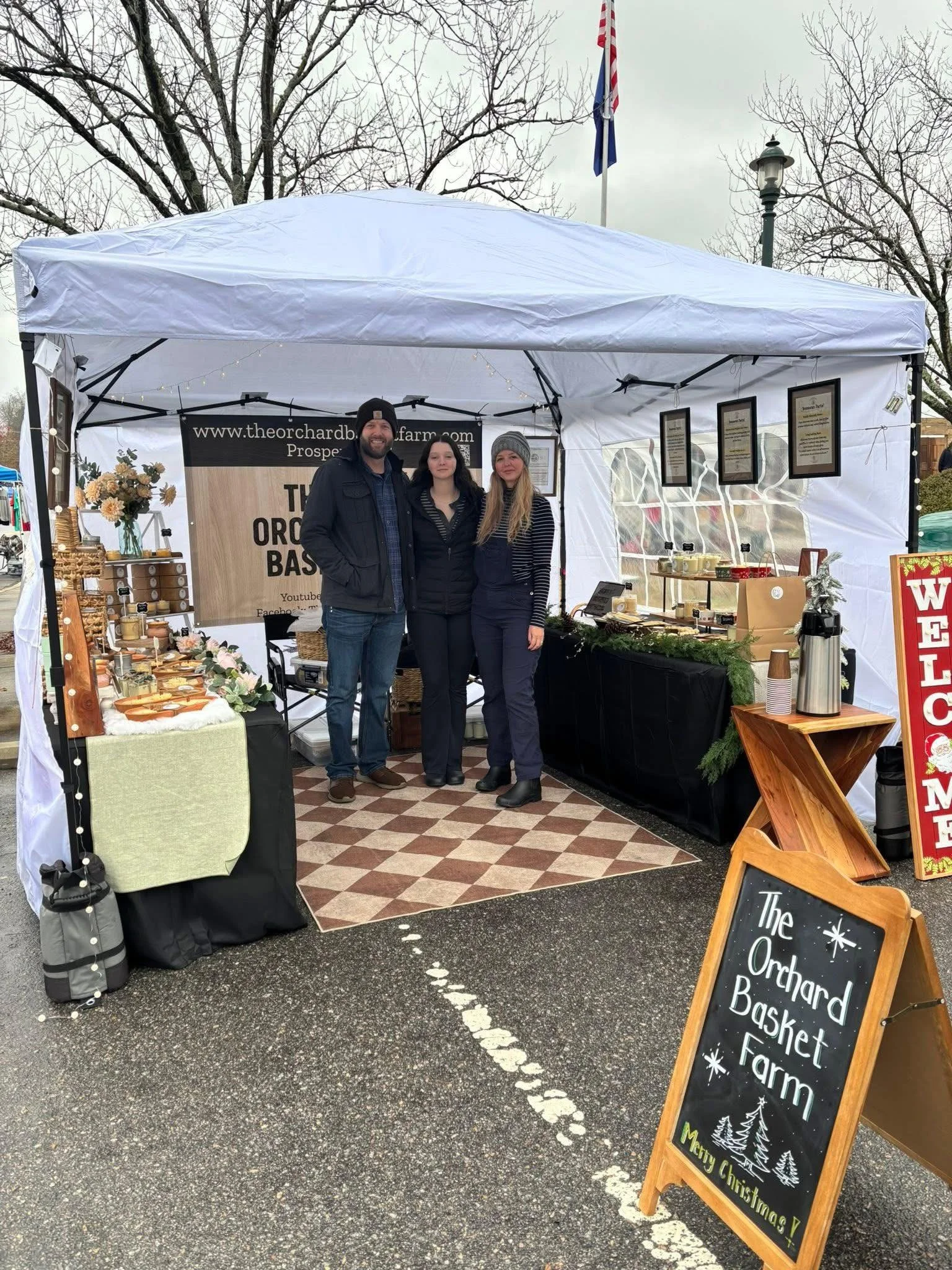 The Crew- Daniel, Emma, and Malinda
@Prosperity Holiday Shopper's walk 12-2025
Prosperity, SC
