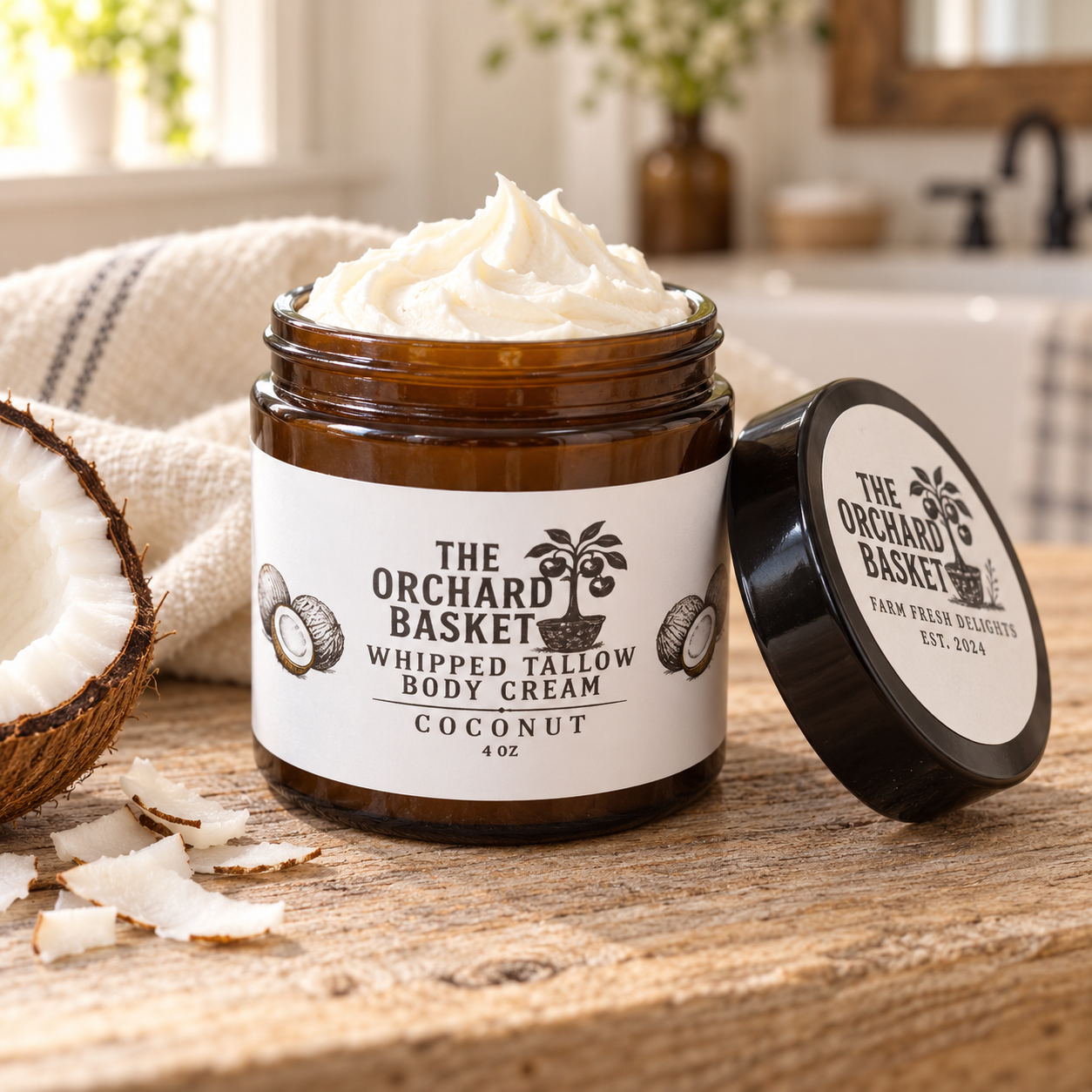 Whipped Tallow Body Cream