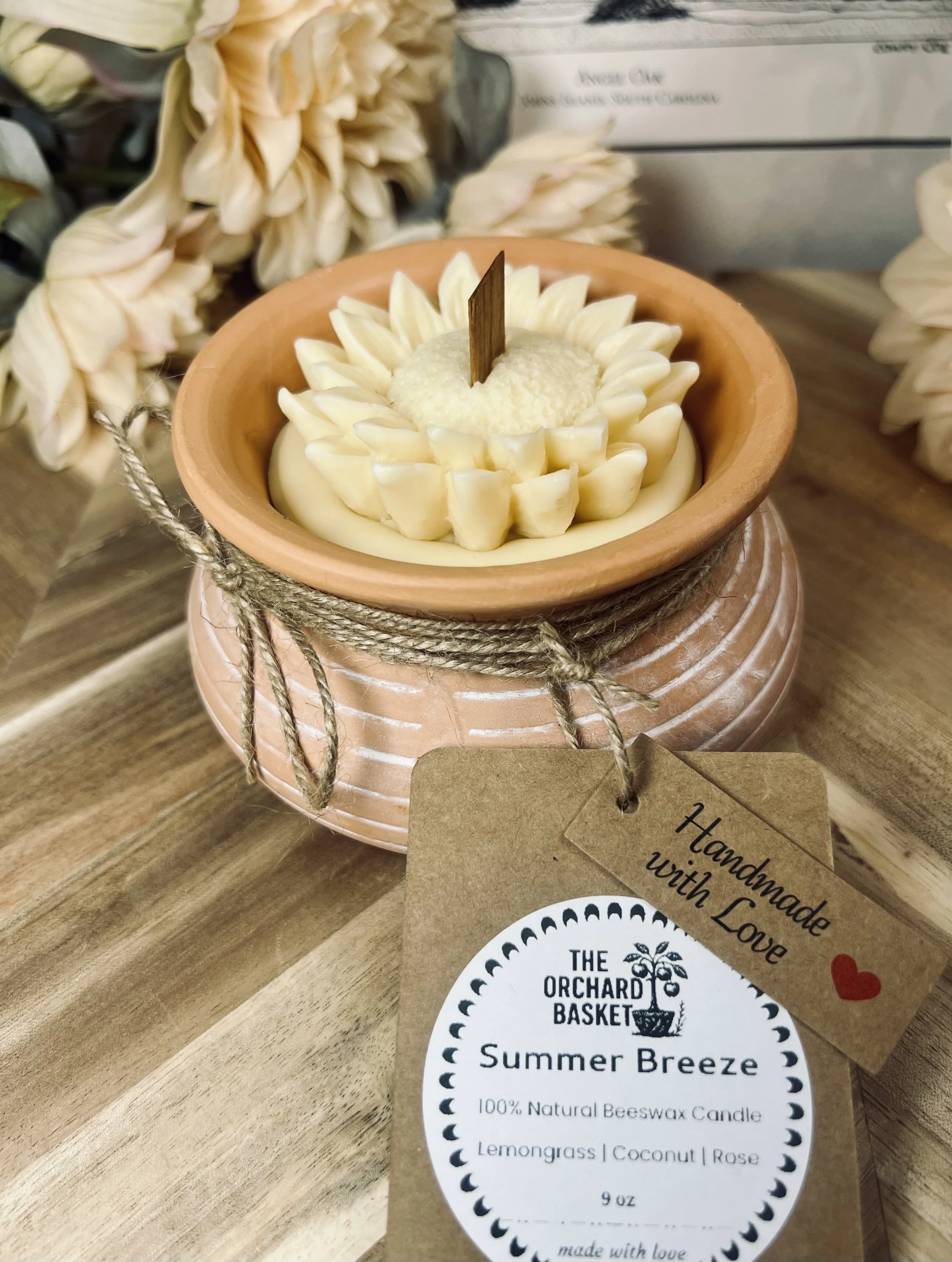 Terra Cotta Honey Pot - 9 oz.